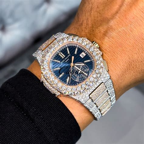 patek philippe black diamond|patek philippe nautilus full diamond.